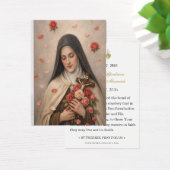 St Therese of Lisieux Wedding Prayer Card (デスク)