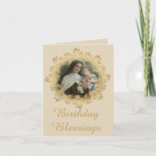 St. Therese of the Child Jesus Little Flower カード