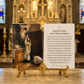St Therese Prayer for Priests Catholic Devotional 名刺