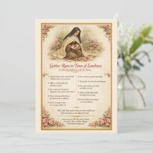 St. Therese Reflection Prayer Roses  (スタンド正面)