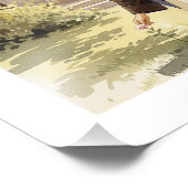 St Therese  "The Little Flower", Catholic Art  フォトプリント (角)