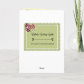 St.Therese the Little Flower Prayer カード (裏面)