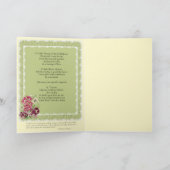 St.Therese the Little Flower Prayer カード (内部)