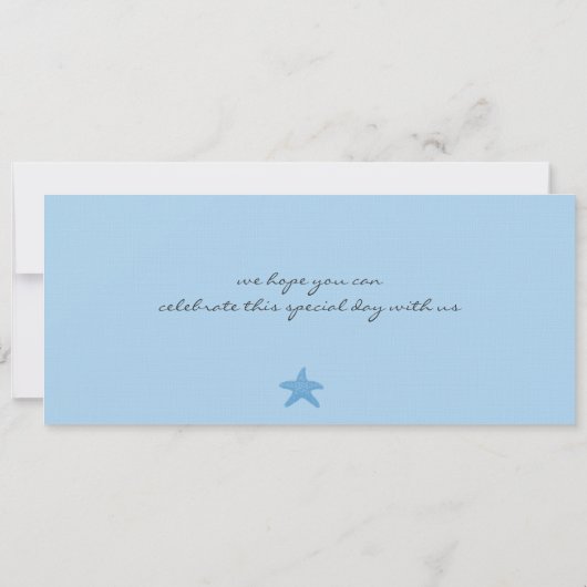 St. Thomasへの搭乗券を保存 セーブザデート (裏面)