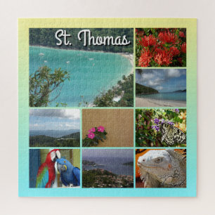 St. Thomas – 風光明媚な写真コラージュ6115 ジグソーパズル