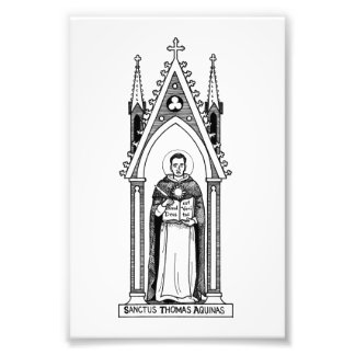 St. Thomas Aquinas, 4"x6"フォトプリント フォトプリント