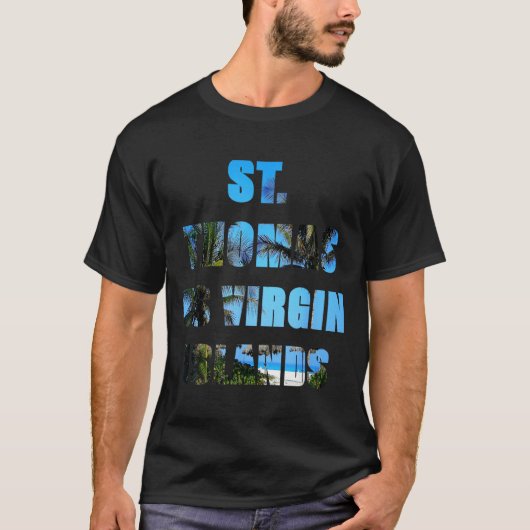 ST Thomas Beach Shirts Tシャツ (正面)