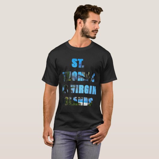 ST Thomas Beach Shirts Tシャツ (正面フル)