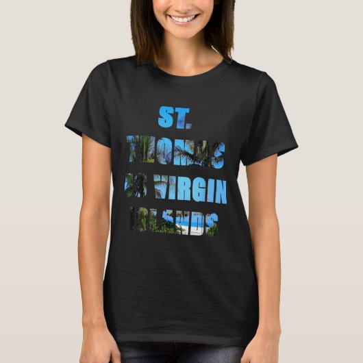 ST Thomas Beach Shirts Tシャツ (正面)