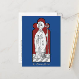 St. Thomas Becket剣(M 033)はがき持ち ポストカード