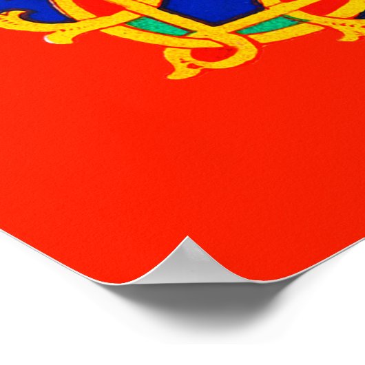 St. Thomas Becket in Red Chasuble (K 34)ポスター ポスター (角)