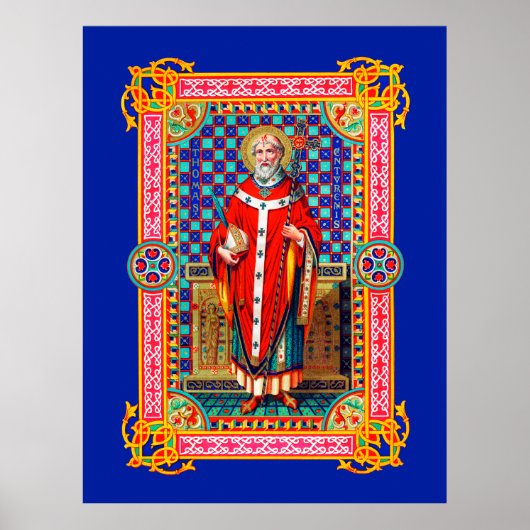St. Thomas Becket in Red Chasuble (K 34)ポスター ポスター (正面)