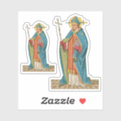 St Thomas Becket with Sword in Miter (P 005) - 2Up シール (シート)