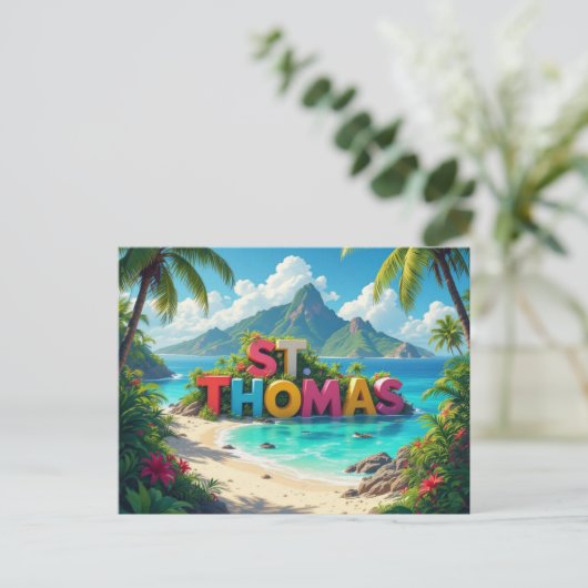 St thomas dream ポストカード (スタンド正面)