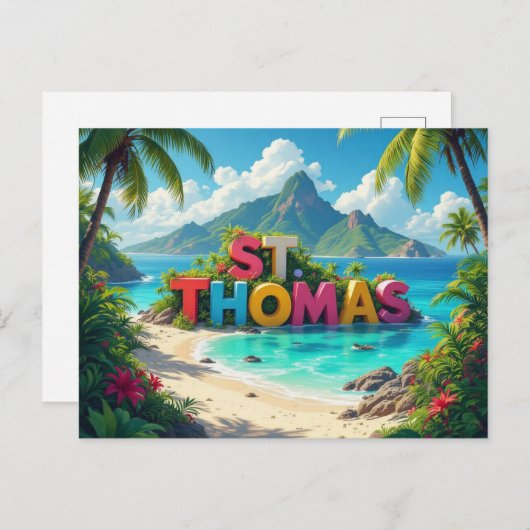 St thomas dream ポストカード (正面/裏面)