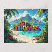 St thomas dream ポストカード (正面)