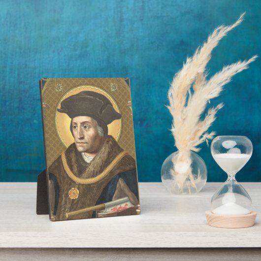 St. Thomas More (SAU 026)プラーク2 5"x7" フォトプラーク (側面)
