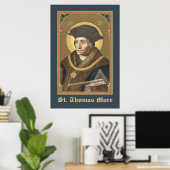 St. Thomas More (SAU 026) 24"x36" Poster 1 ポスター (ホームオフィス)