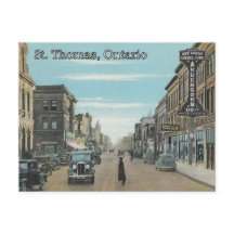 St. Thomas, Ontario - Talbot通りc. 1935