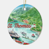 St. Thomas Ornament セラミックオーナメント (左)