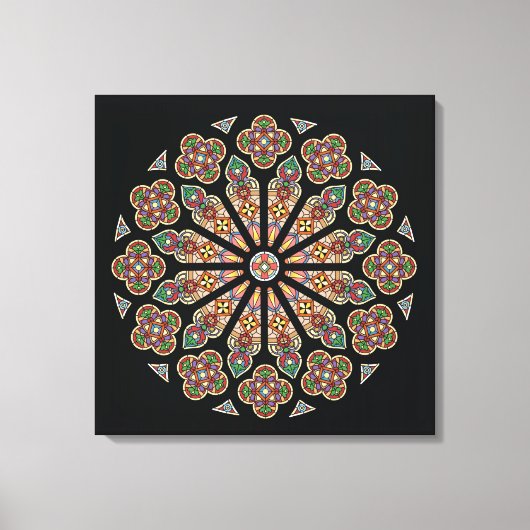 St. Thomas Window canvas 24x24" キャンバスプリント (正面)