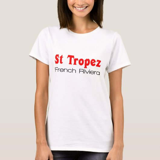 St TropezのTシャツ Tシャツ (正面)