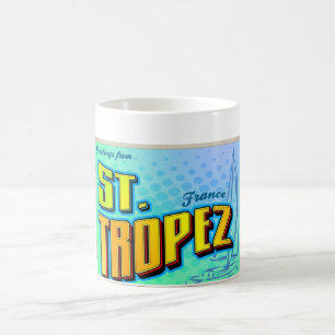 ST TROPEZ コーヒーマグカップ