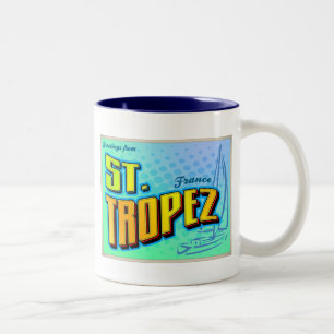 ST TROPEZ ツートーンマグカップ