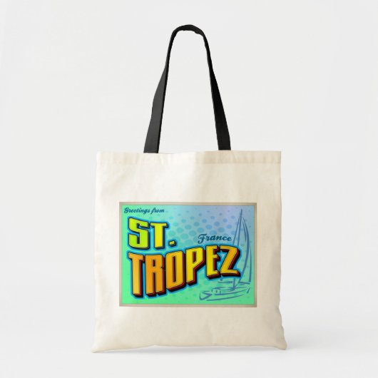 ST TROPEZ トートバッグ (正面)