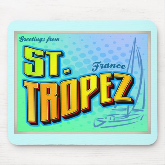 ST TROPEZ マウスパッド (正面)
