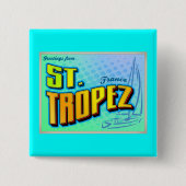 ST TROPEZ 缶バッジ (正面)