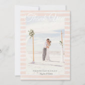 St. Tropez Destination Wedding  サンキューカード (正面)