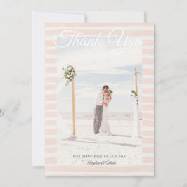 St. Tropez Destination Wedding  サンキューカード