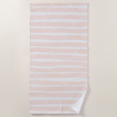 St. Tropez Destination Wedding ビーチタオル (正面)