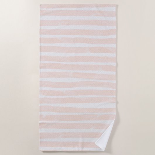 St. Tropez Destination Wedding ビーチタオル (正面)