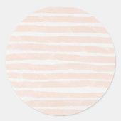 St. Tropez Destination Wedding ラウンドシール (正面)