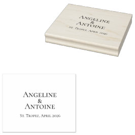 St. Tropez Destination Wedding  ラバースタンプ