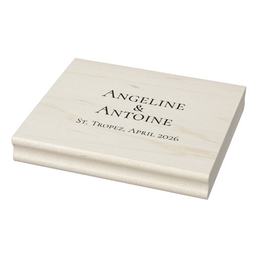 St. Tropez Destination Wedding  ラバースタンプ (スタンプ)