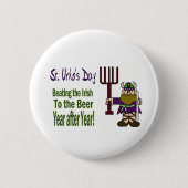 - St. Urhoアイルランド人ボタンを打つこと 缶バッジ (正面)