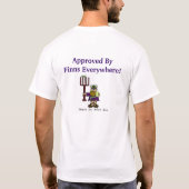 St. Urho日の人気Tシャツはそれをカスタマイズ! Tシャツ (裏面)