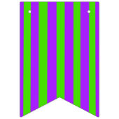 St. Urho日の紫色の緑の党の旗 バンティングフラッグ (第1の旗)