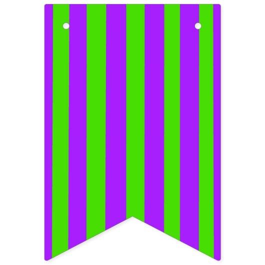 St. Urho日の紫色の緑の党の旗 バンティングフラッグ (第3の旗)