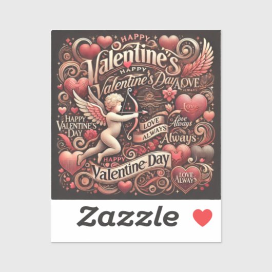 st valentin シール (シート)