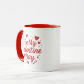 St. Valentine's Day Coffee Mug マグカップ (正面左)