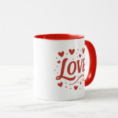 St. Valentine's Day Love Coffee Mug マグカップ (正面右)