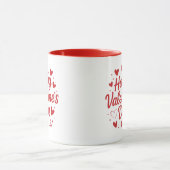 St. Valentine's Day Red Coffee Mug マグカップ (中央)