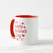St. Valentine's Day Red Coffee Mug マグカップ (正面左)
