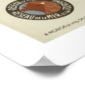 St Valery En Caux，テニスカジノヨットポスター ポスター (角)