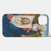 St. Veronica, c.1470-1475 (oil on panel) Case-Mate iPhoneケース (裏面 (横))