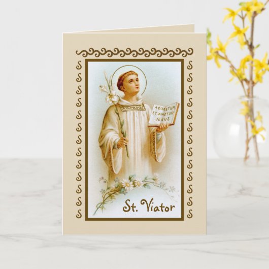 St. Viator the Catchist (BF 02) 空白の カード (黄色い花)